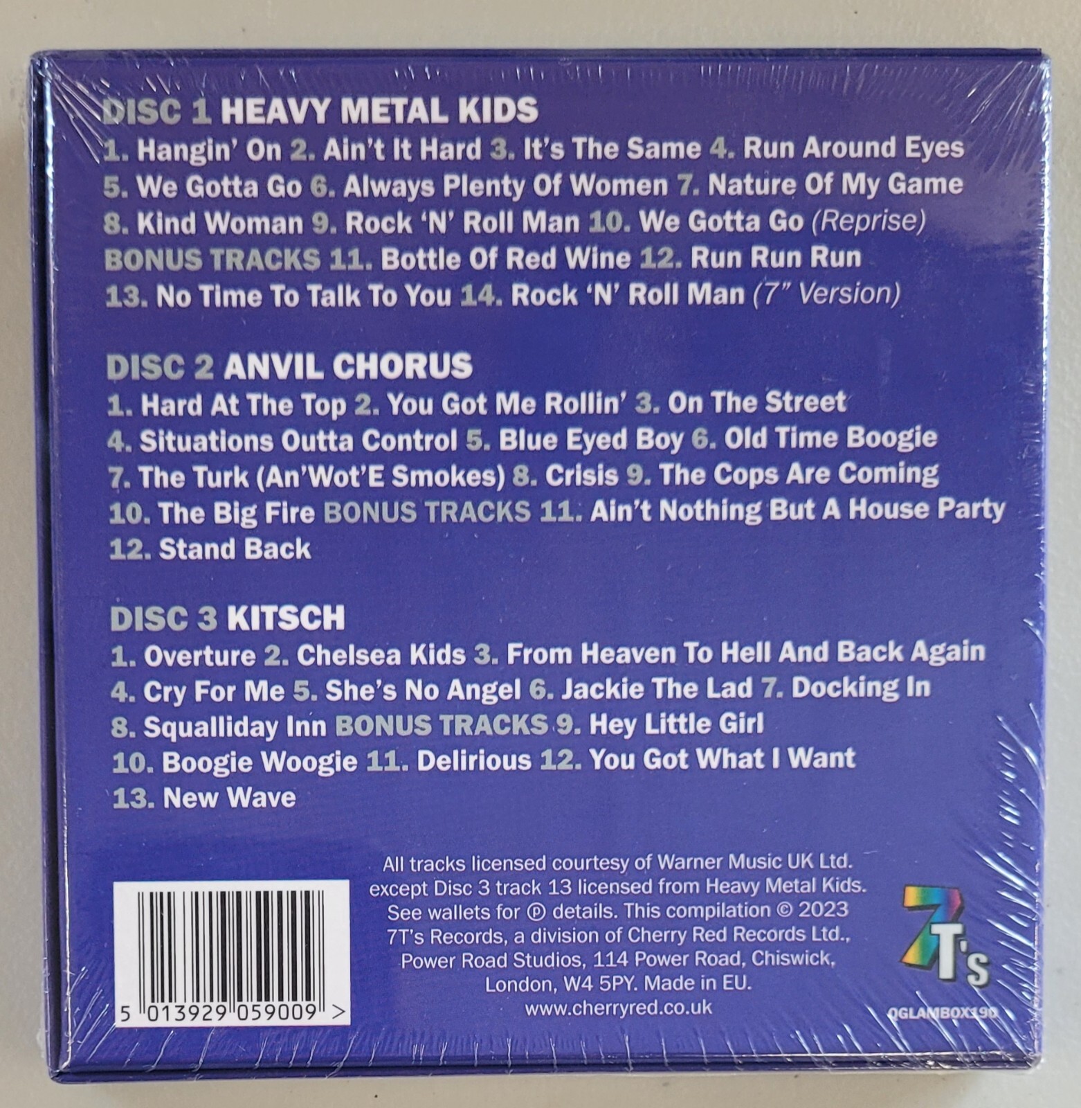 Heavy Metal Kids The Albums 1974-76 3 CD Box Set Glam Hard Rock