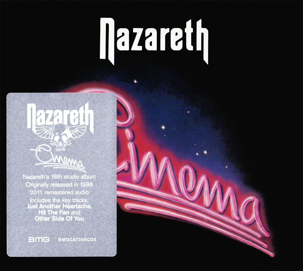 Nazareth ~ Cinema (1986) CD 2018 BMG / Union Square Music Limited UK •• NEW ••