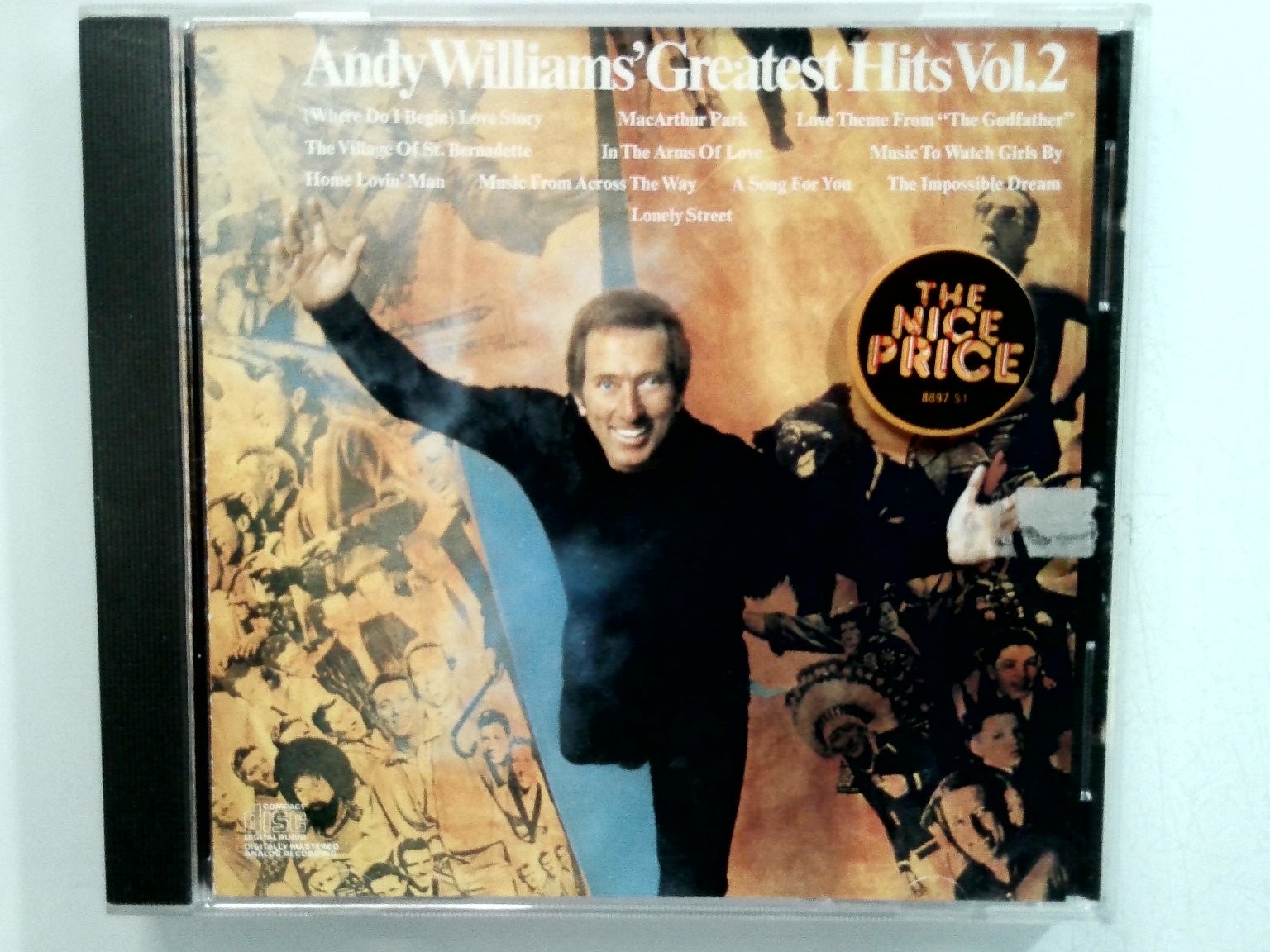 Andy Williams – Greatest Hits Vol. 2 CD 1973 The Nice Price Easy Listening Pop