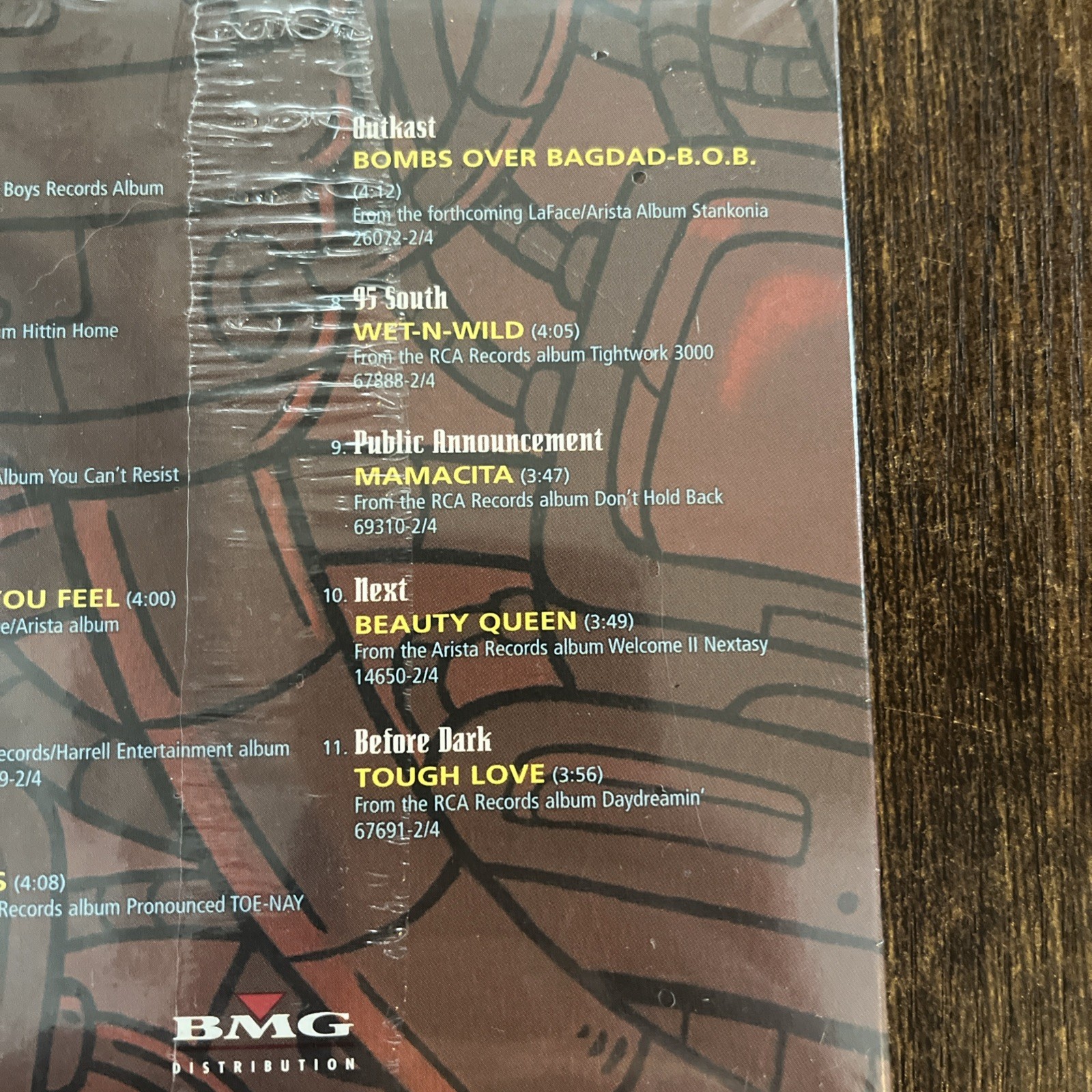 In Store Play CD Promo BMG Various Artists Sealed rare!