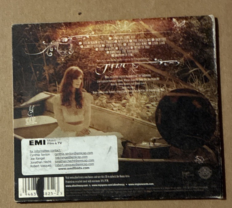 A FINE FRENZY - ONE CELL IN THE SEA AUDIO CD DIGIPAK Virgin EMI Records 2007