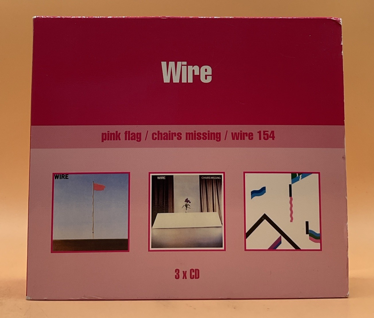 Wire 3 CD Box Set - Pink Flag/ Chairs Missing / Wire 154 2000 Made in Holland