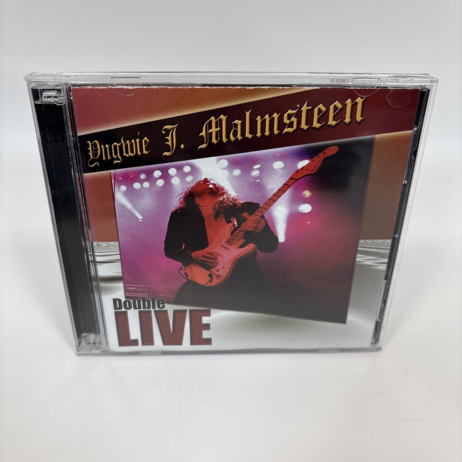 Yngwie J Malmsteen Double Live Album (2 Disc Set/2000) Spitfire Records