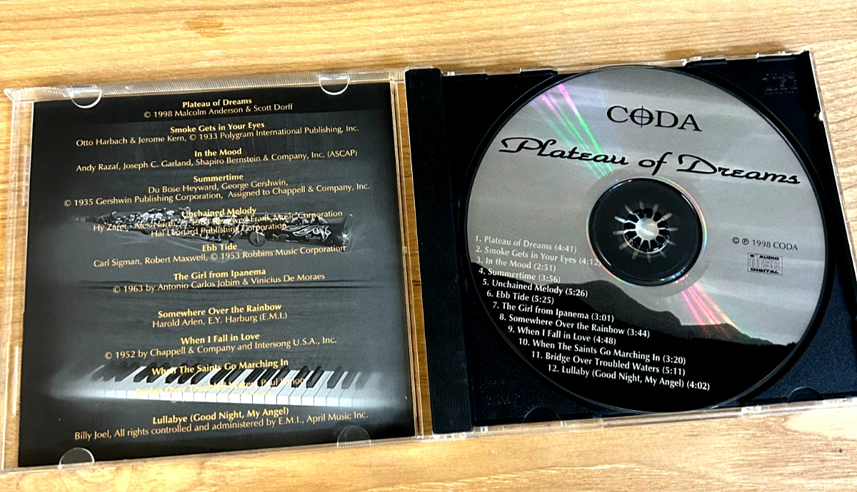 Coda: Plateau of Dreams CD Ships Same Day With Tracking