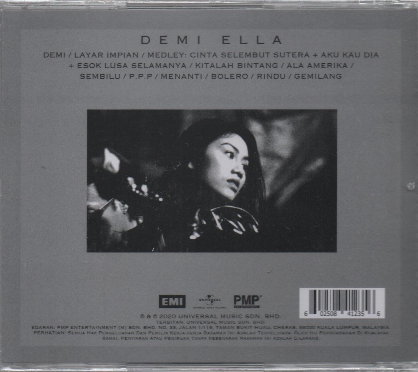 ELLA - DEMI ELLA ( Malaysia Edition CD )