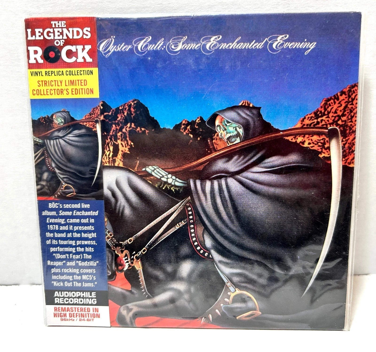 BLUE ÖYSTER CULT Some Enchanted Evening CD Legends of RockRemastered Godzilla...