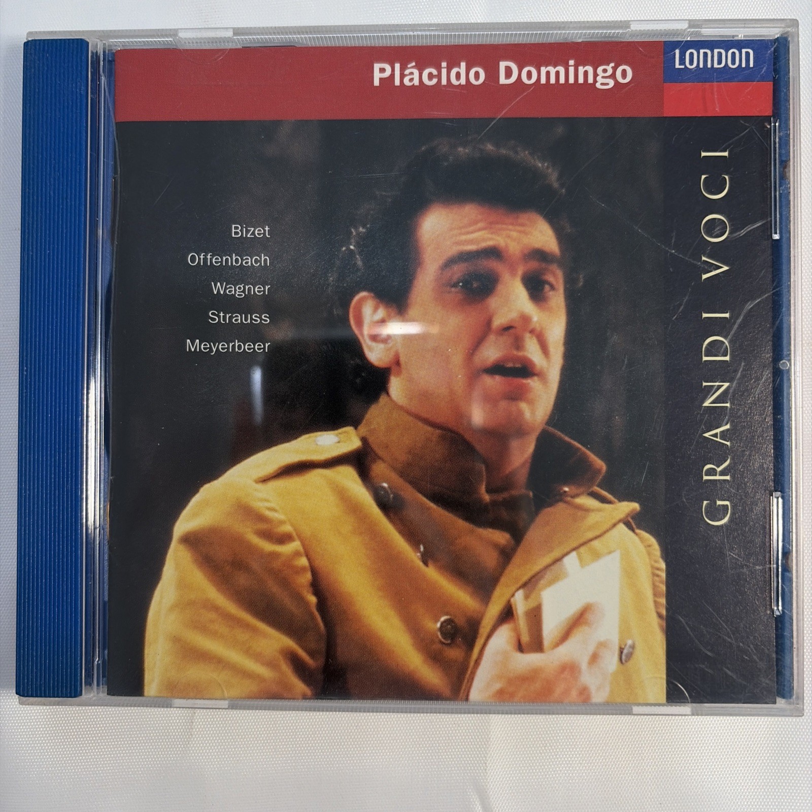 Placido Domingo - Grandi Voci (CD, 1994 London) Bizet, Wagner, Strauss