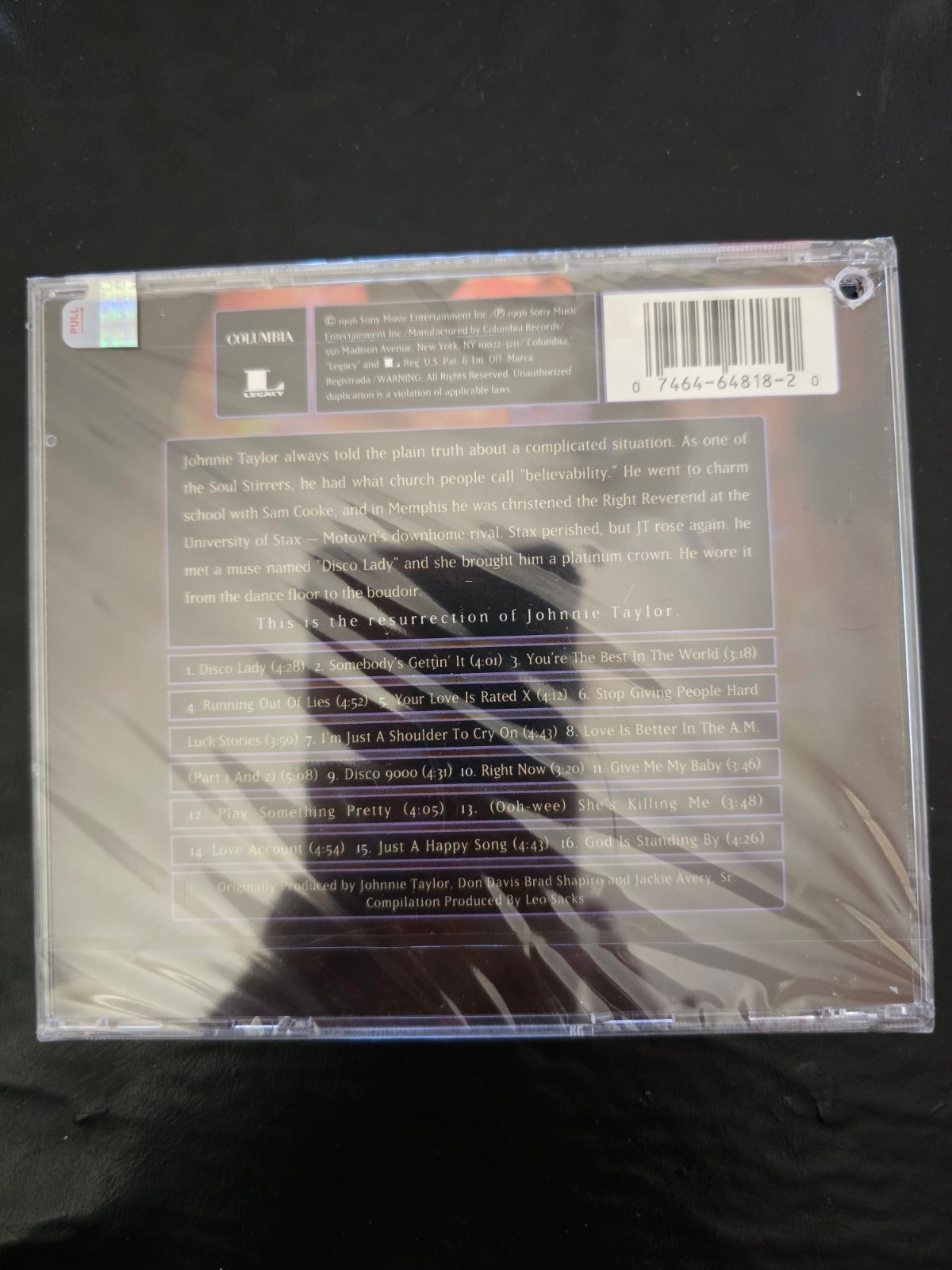 Johnnie Taylor – Rated X-Traordinaire: The Best Of Johnnie Taylor BRAND NEW