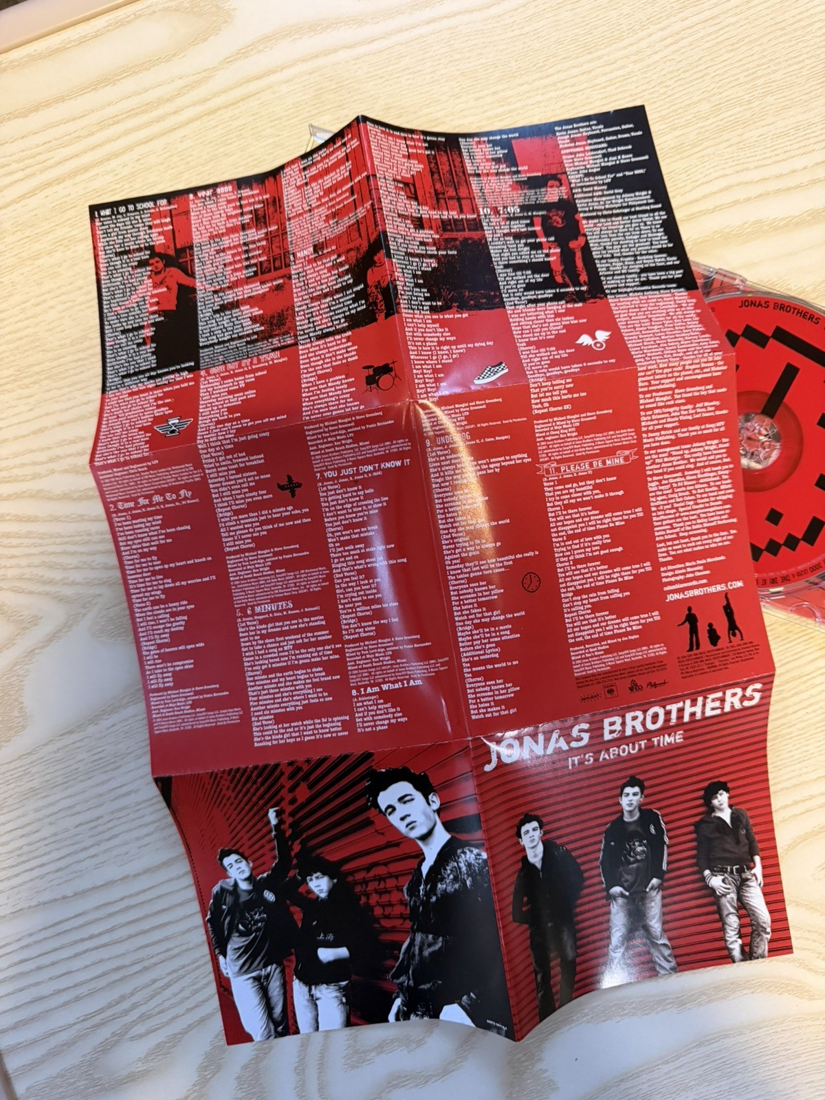 Jonas Brothers It's About Time (CD, Aug-2006, Columbia (USA))