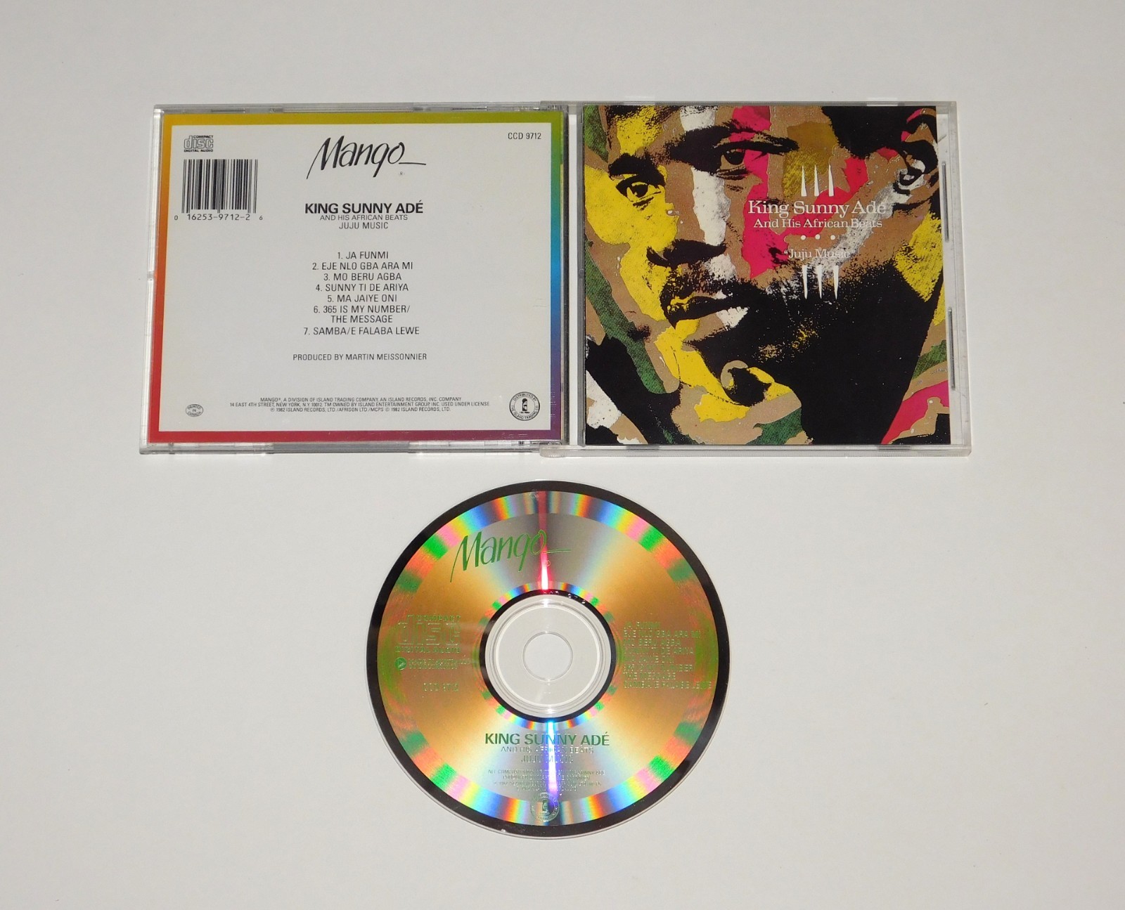King Sunny Ade And His African Beats - Juju Music CD 1980s Era Afrobeat Import