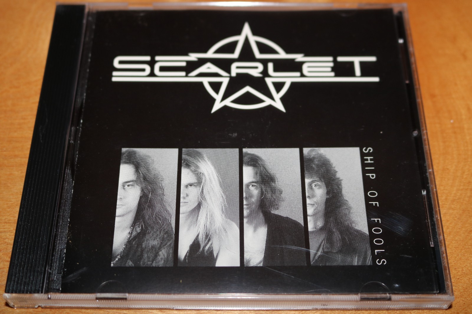 SCARLET Ship Of Fools CD Melodic Hard Rock INDIE Germany M.T. EYES Bonfire RARE
