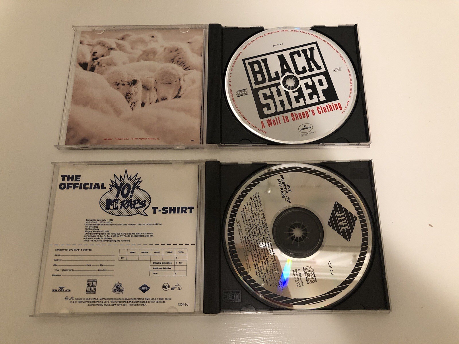 Rap CDs Lot Of 11 Public Enemy EPMD Grand Puba Cypress Hill ONYX Black Sheep