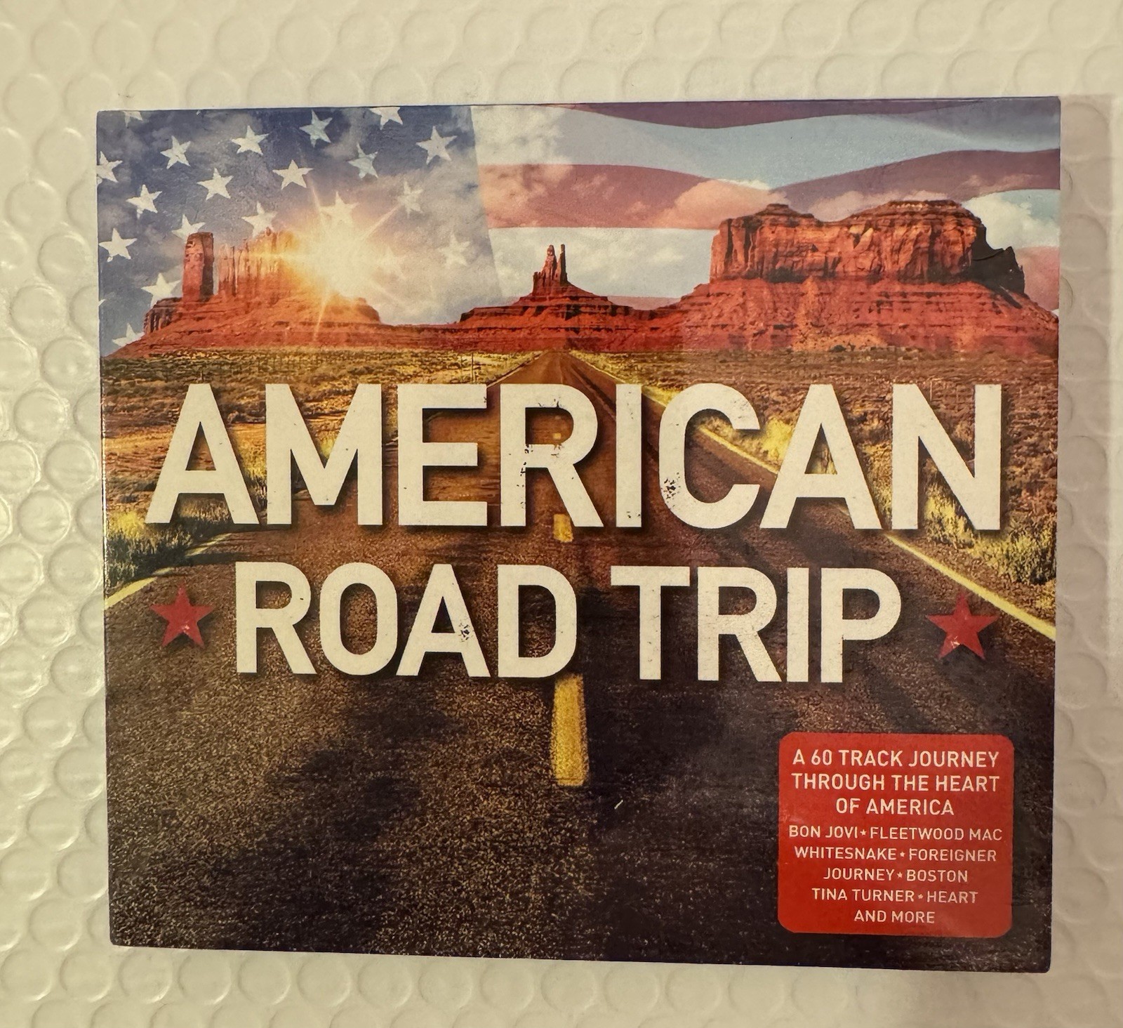 CD TRIPLE ALBUM NEW & SEALED AMERICAN ROAD TRIP BON JOVI FLEETWOOD MAC JOURNEY