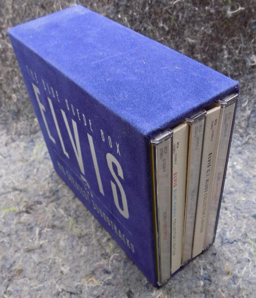 "The Blue Suede Box: Elvis, His Greatest Hits" 5 CDs BMG (1997) EX