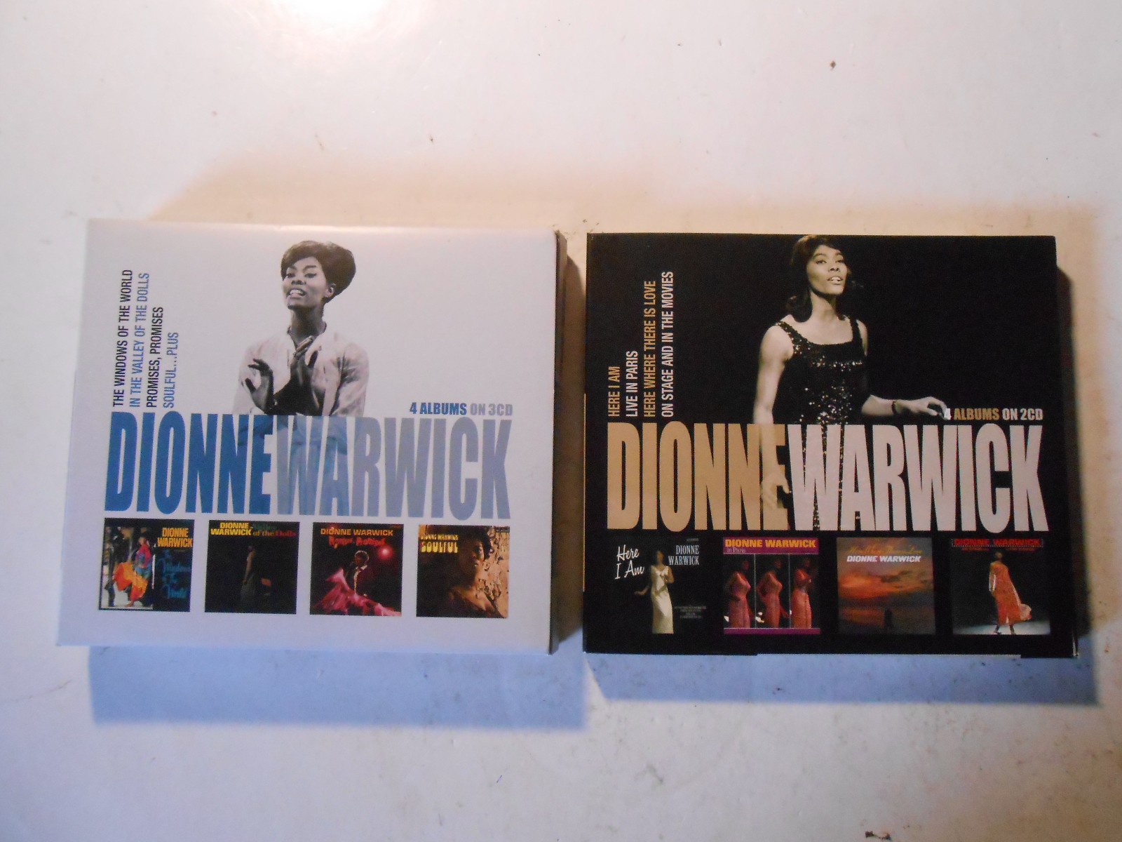 8 studio albums on CD of Dionne Warwick - Great Price