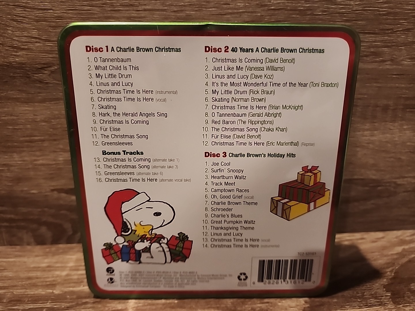 A Charlie Brown Christmas Original Soundtrack- - Vince Guaraldi CD Box Set