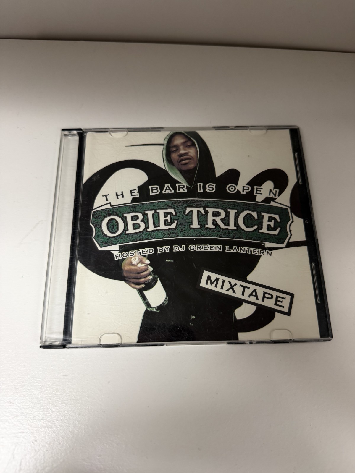 DJ GREEN LANTERN OBIE TRICE THE BAR IS OPEN SHADY RECORDS PROMO MIXTAPE MIX CD