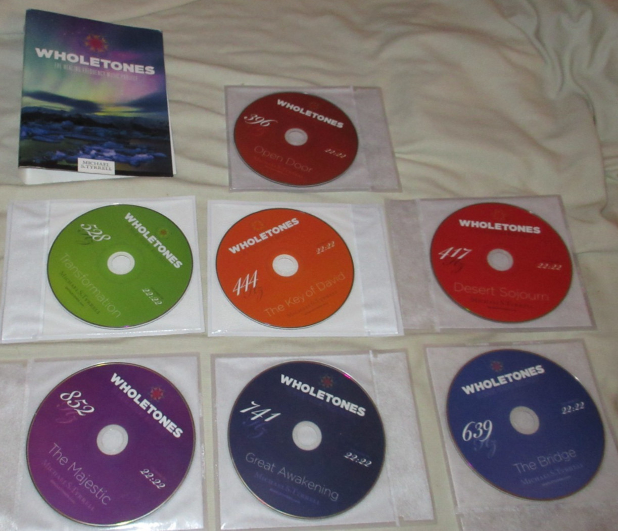 Wholetones: The Healing Frequency Music Project CD's 7-Disc Michael S. Tyrrell