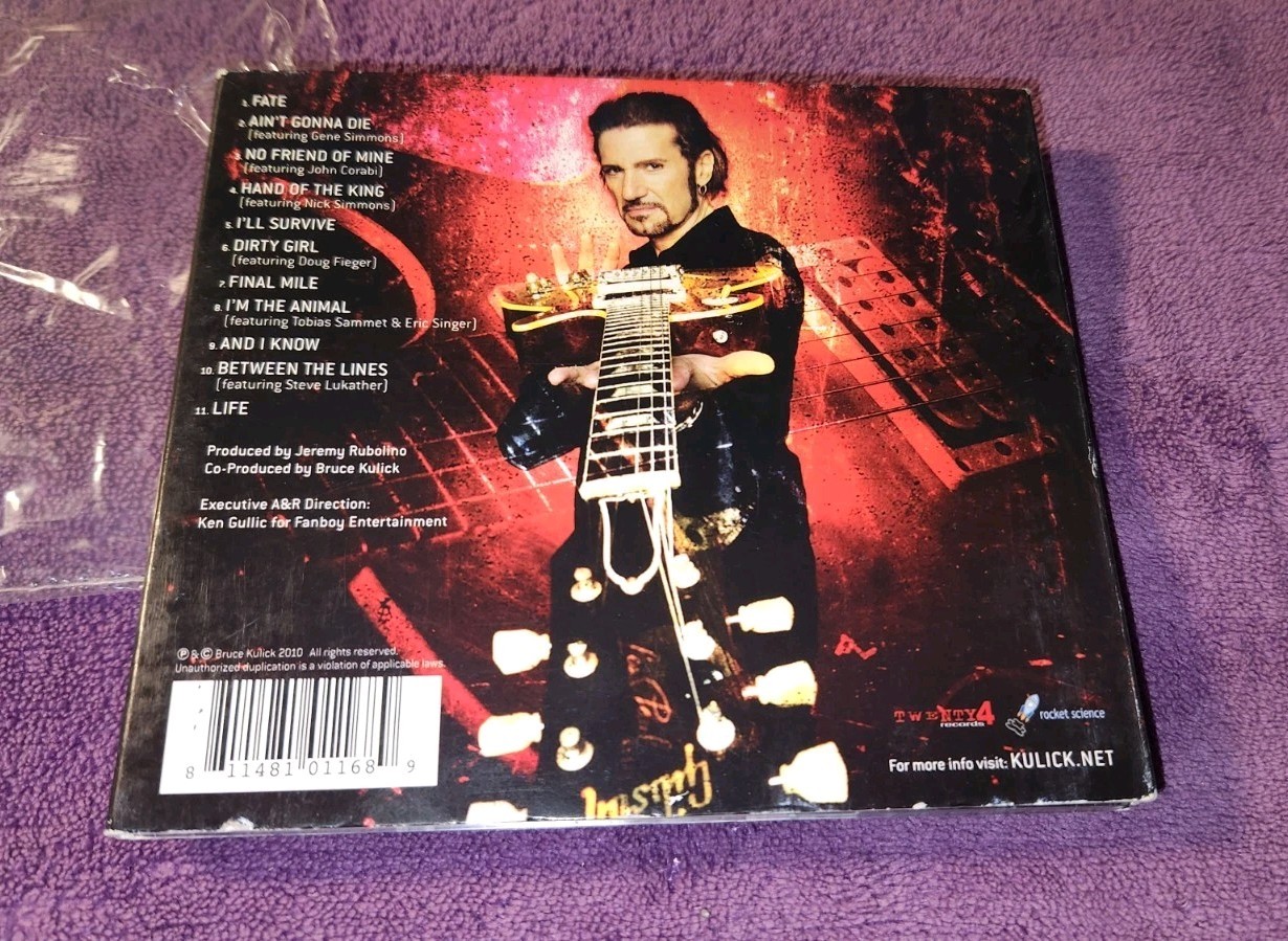BRUCE KULICK cd BK3 john corabi gene simmons eric singer