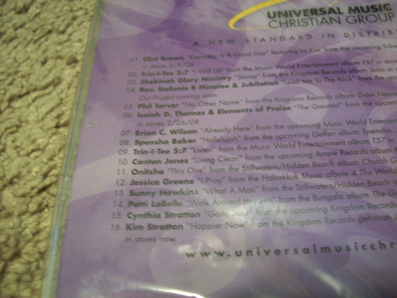 Universal Music Christian Group - 2 CD Lot Make A Joyful../Sing Shout Celebrate