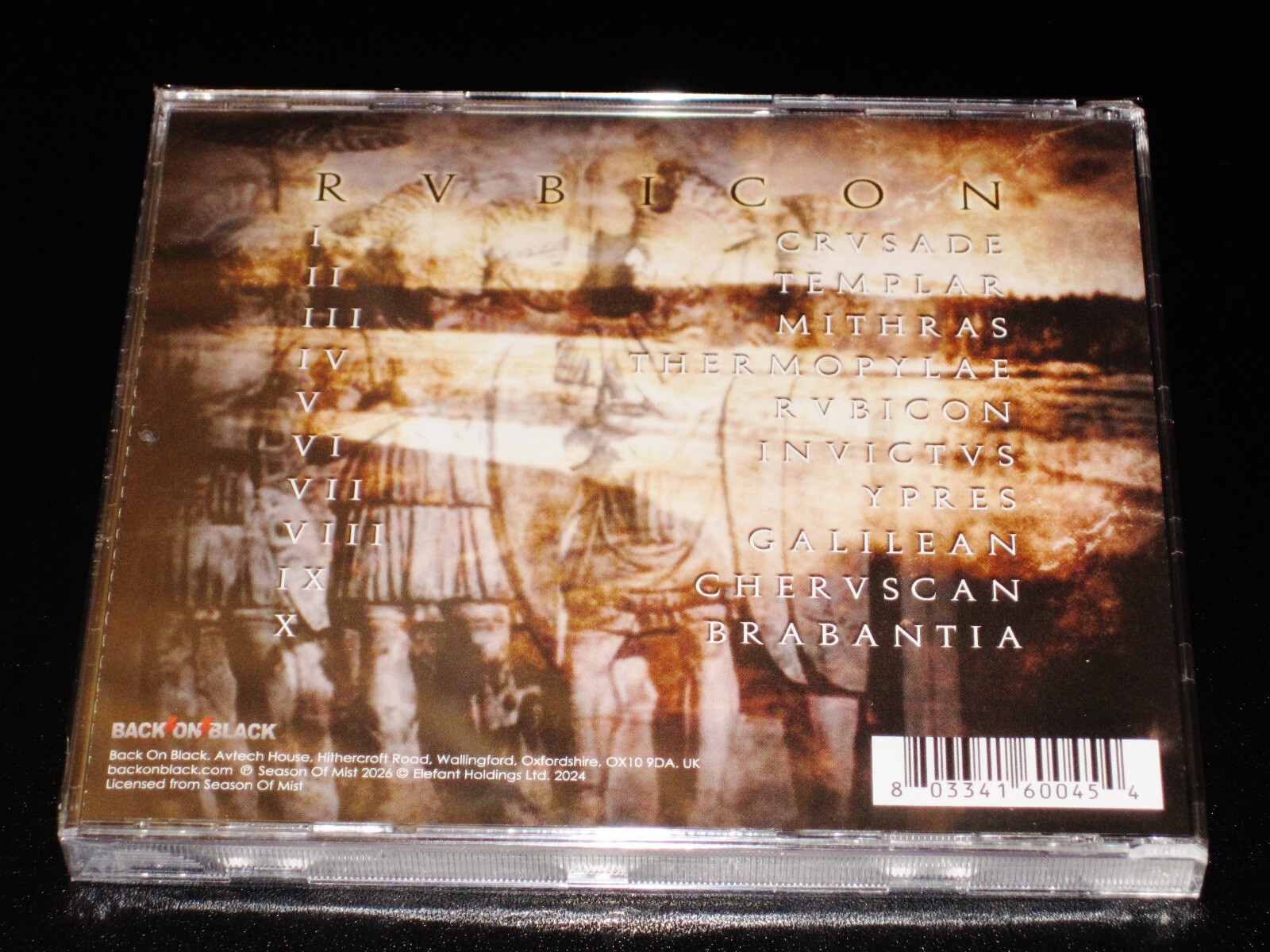 Ancient Rites: Rvbicon CD 2024 Reissue Back On Black UK BOBV1153CD JC NEW