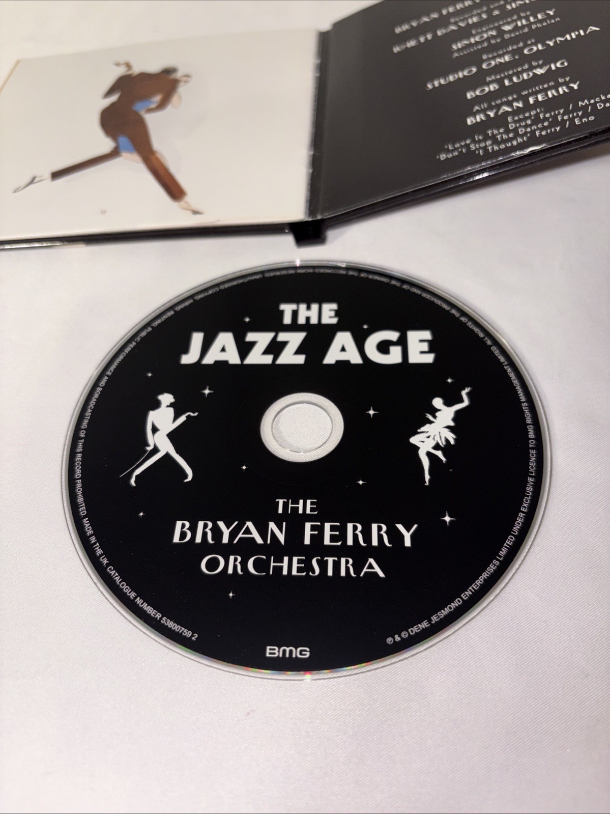 The Bryan Ferry Orchestra The Jazz Age CD Ultra Slim Digipak Sleeve Promo NEW