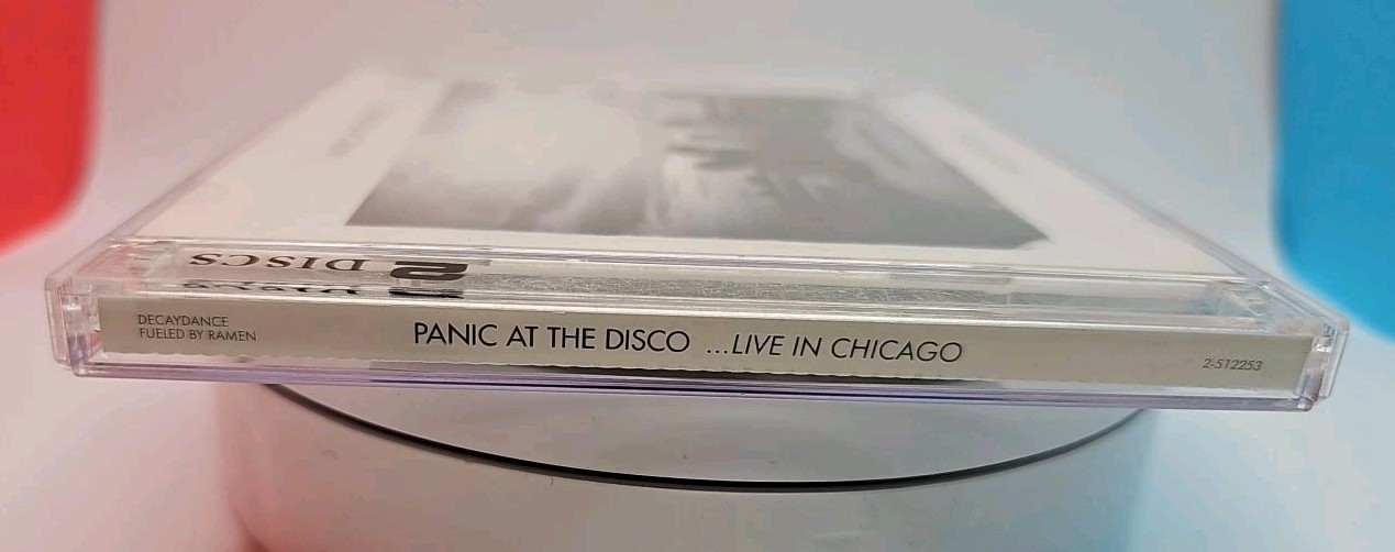 Panic At The Disco ...Live In Chicago (CD & DVD, 2008) 2-512253 With Booklet & I