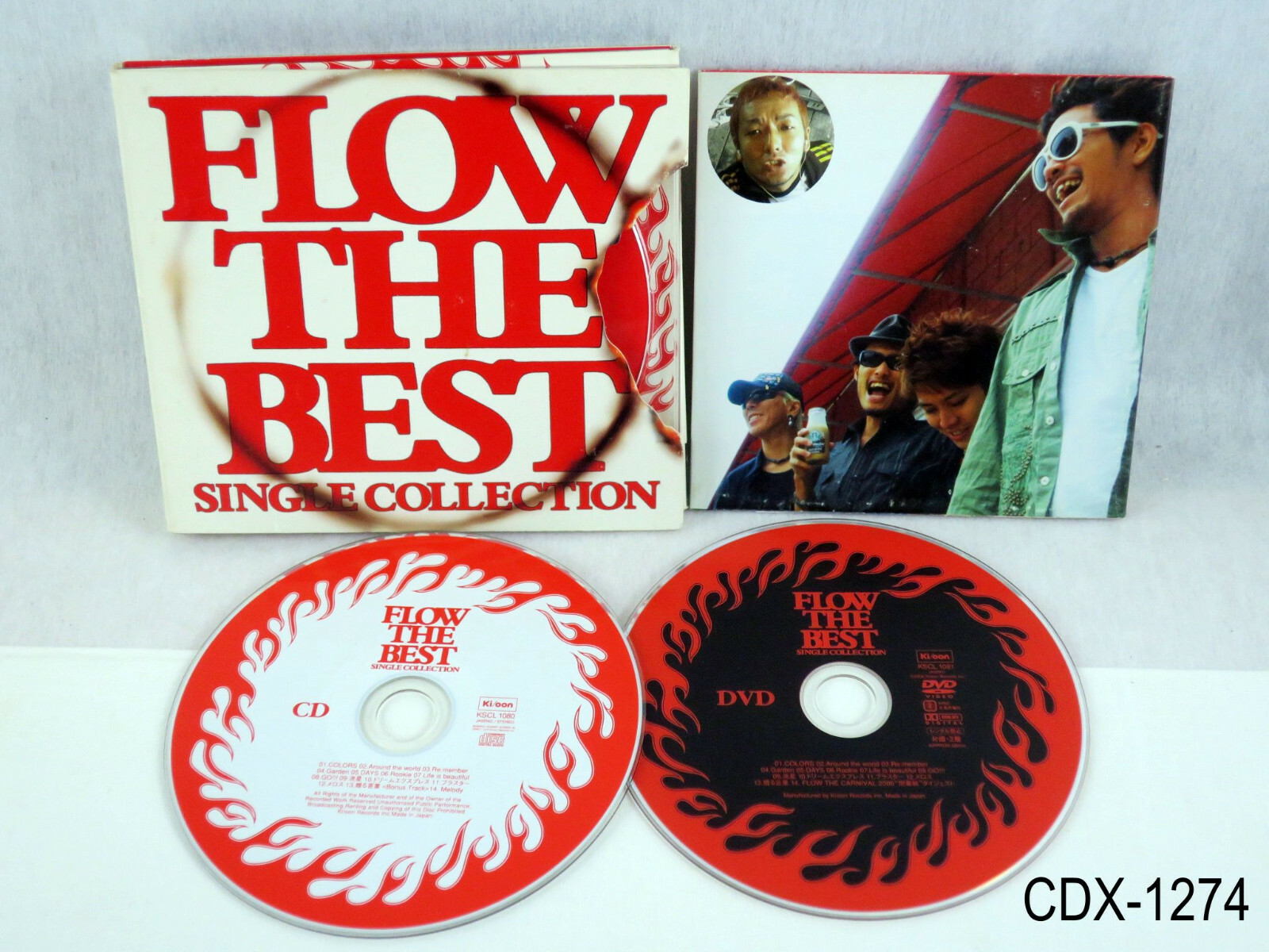 FLOW the Best Single Collection CD + DVD Geass Naruto Japan Import US Seller