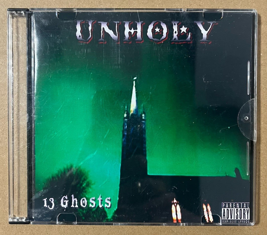 UNHOLY "13 Ghosts" '06 Demo CDR Heavy Metal Hard Rock MILWAUKEE, WISCONSIN
