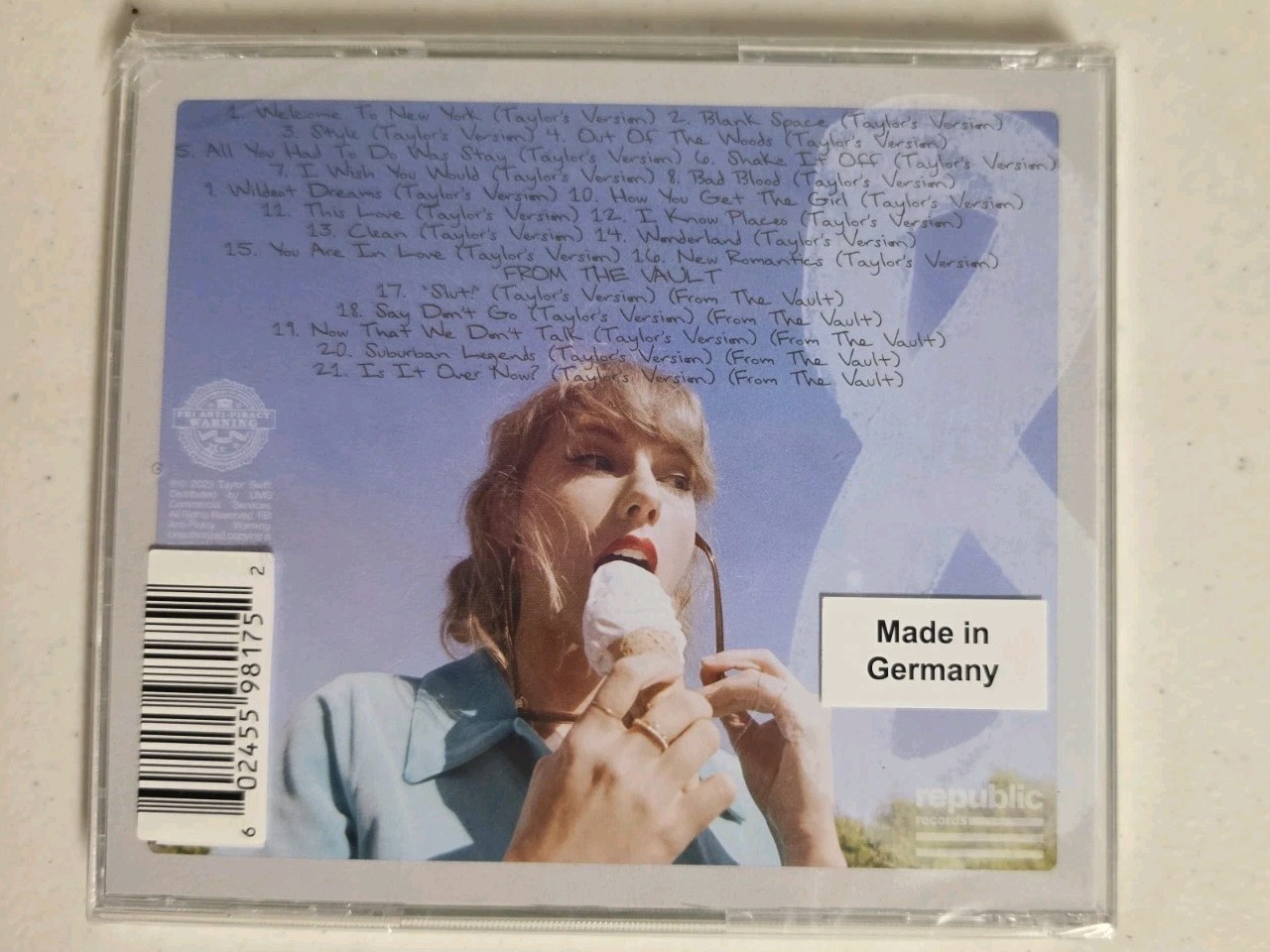 Taylor Swift 1989 Taylor's Version Deluxe Cd’s SET OF ALL 4 Sealed - Brand New