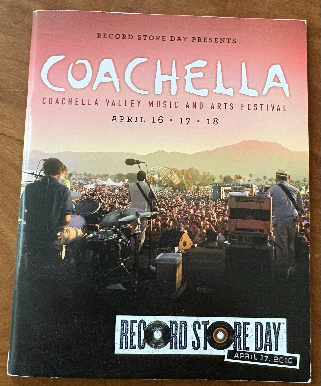 Coachella 2010 - Record Store Day Coachella CD Sampler & Color Booklet