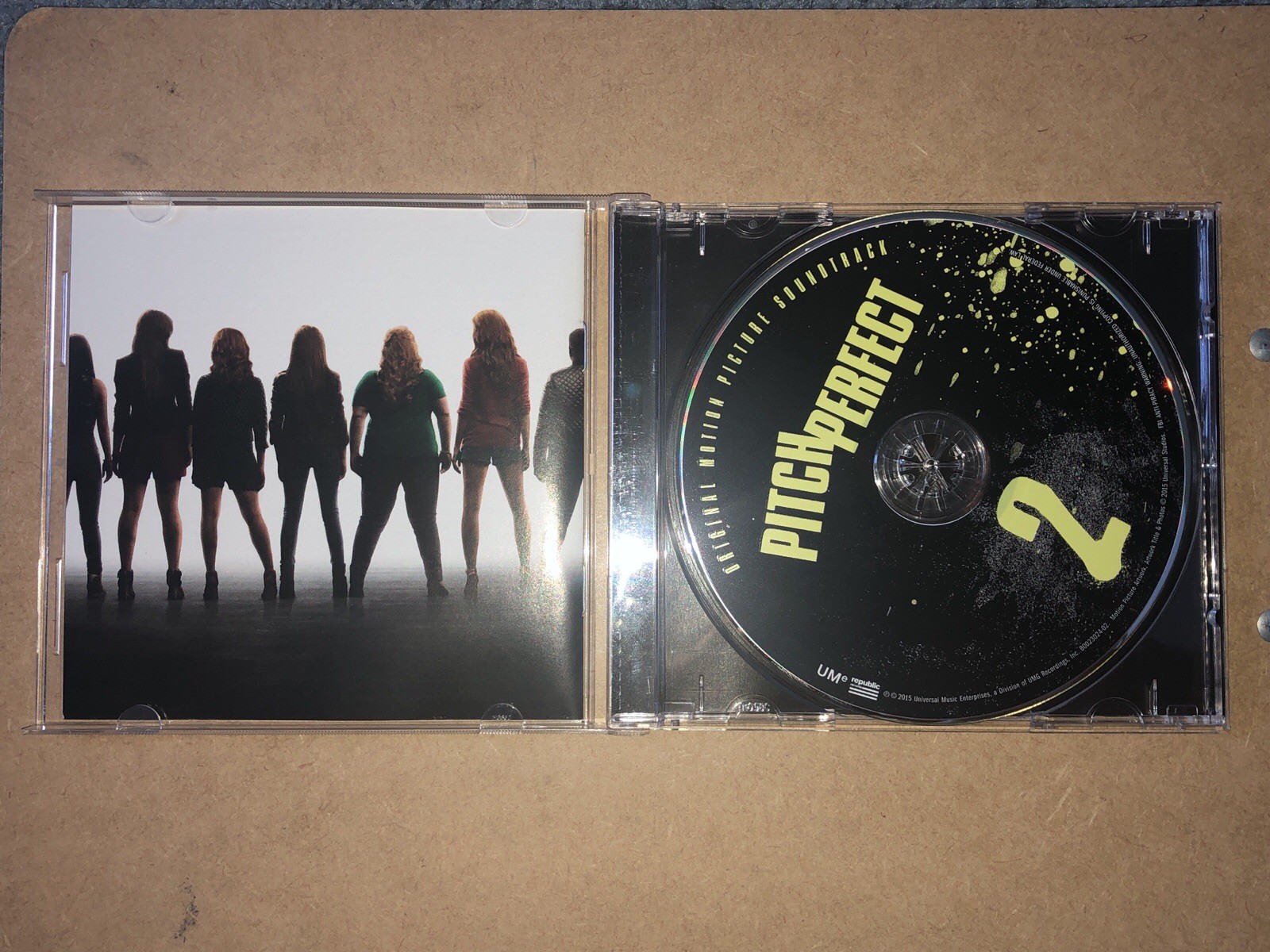 Pitch Perfect 2 (Original Motion Picture Soundtrack) CD (2015, UME Records)