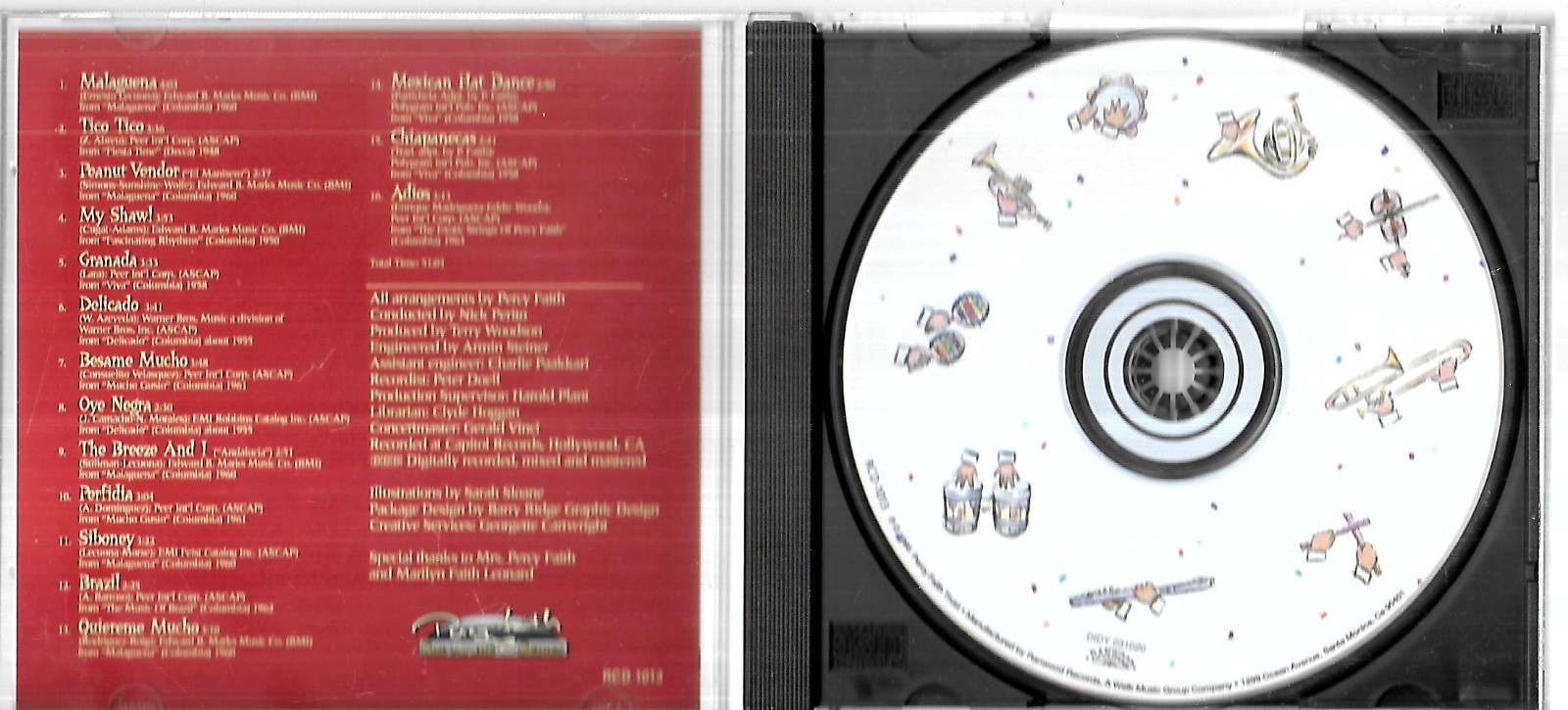 The Percy Faith Orchestra - Latin Rhythms (CD, 1995)