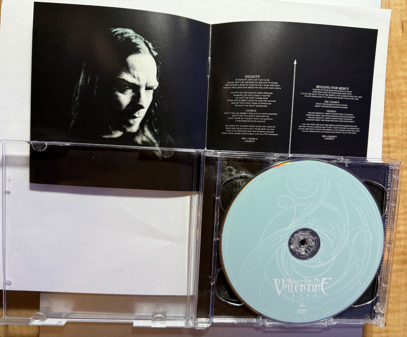 Fever [Tour Edition] SIGNED BY BAND RARE * DVD ONLY * by Bullet for My Valentine