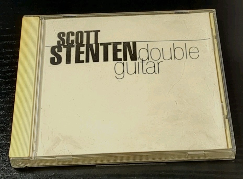 SCOTT STENTEN 2001 CD Folk Acoustic Guitar Interjazz RARE White Label Release VG
