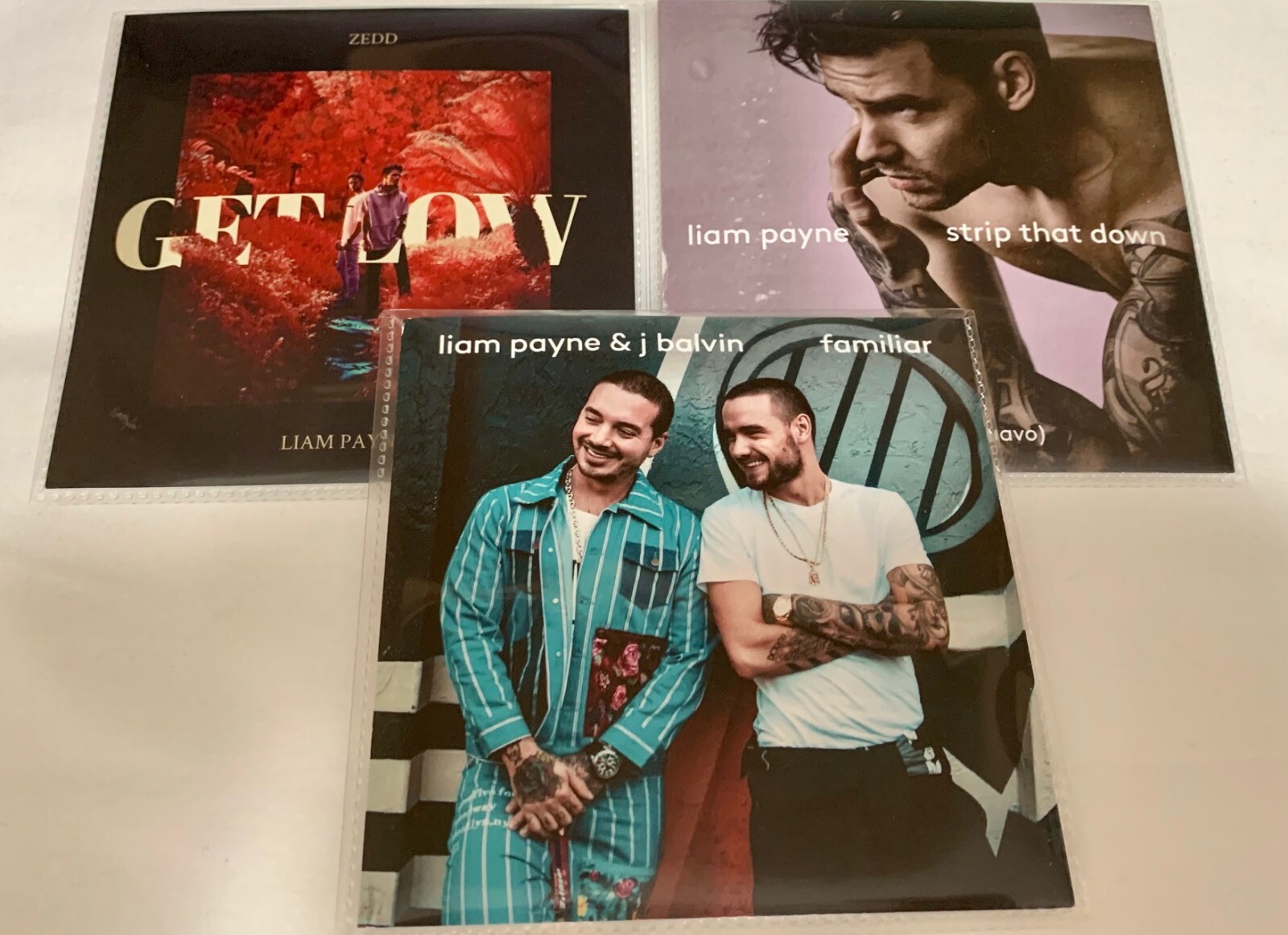 RARE BRAZIL PROMO BUNDLE CD SINGLE SET LIAM PAYNE (ONE DIRECTION) JOBLOT 3 CDS