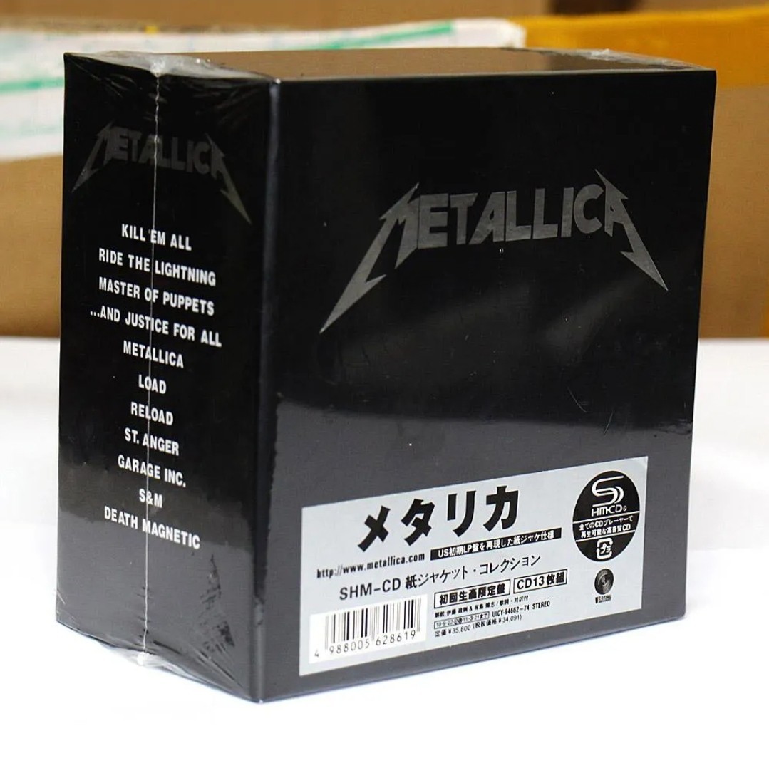 MetallicaUltimate Deluxe Edition - 15 Albums 21-Disc Box Set New & Sealed!