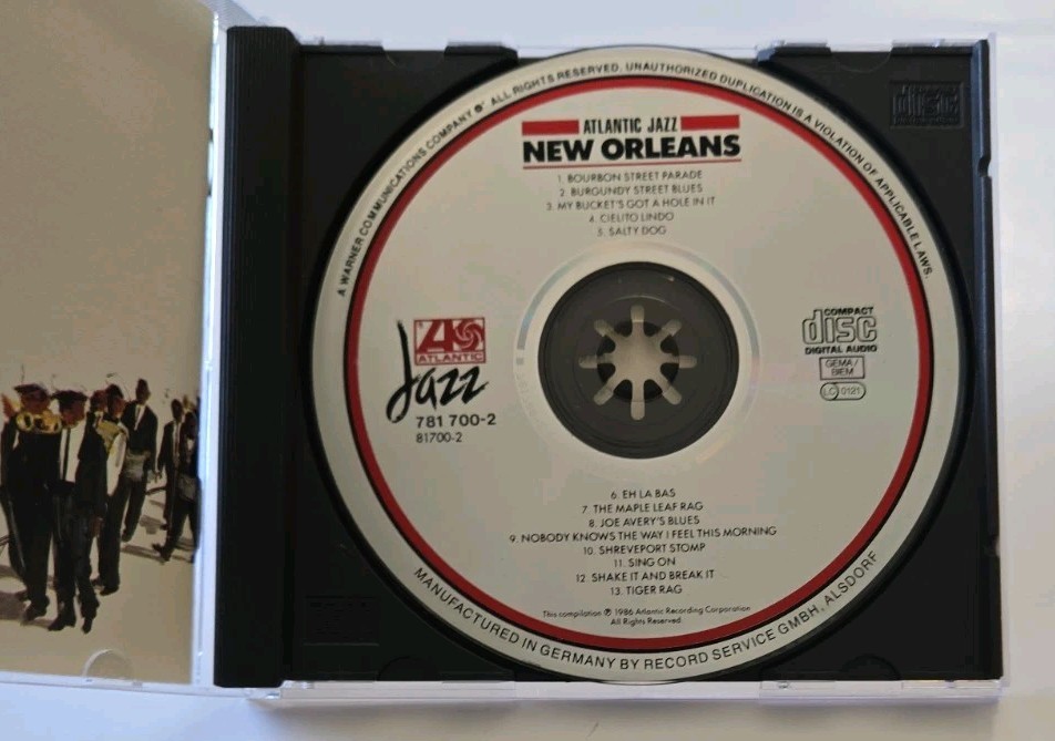 Atl Jazz: New Orleans by Various (CD, 1990)