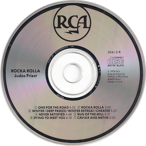 Judas Priest - Rocka Rolla (CD, Album, RE, RM) (Near Mint (NM or M-)) - [Locatio