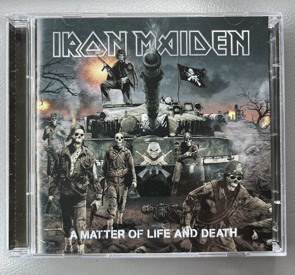 Iron Maiden: A Matter of Life and Death CD + DVD (2006) with PATCH! Ltd. Edition