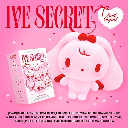 IVE [IVE SECRET] 4th EP Album (EVIL CUPID Ver.) Sealed