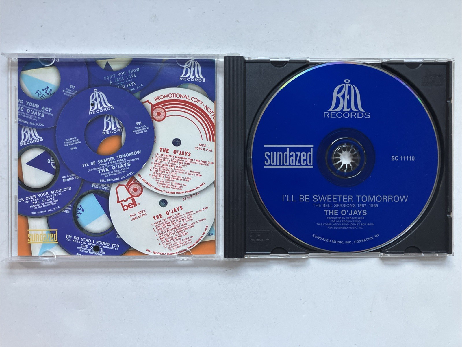 I'll Be Sweeter Tomorrow: The Bell Sessions, 1967-1969 by The O'Jays (CD,...