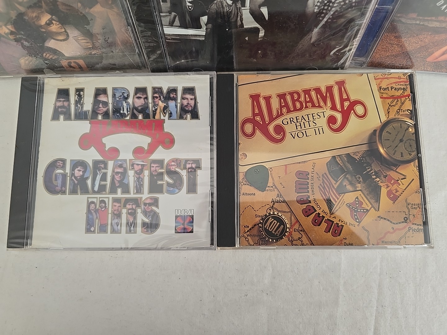 Lot 5 Alabama CD's Greatest Hits, Cheap Seats, American Pride, Dancing Blvd