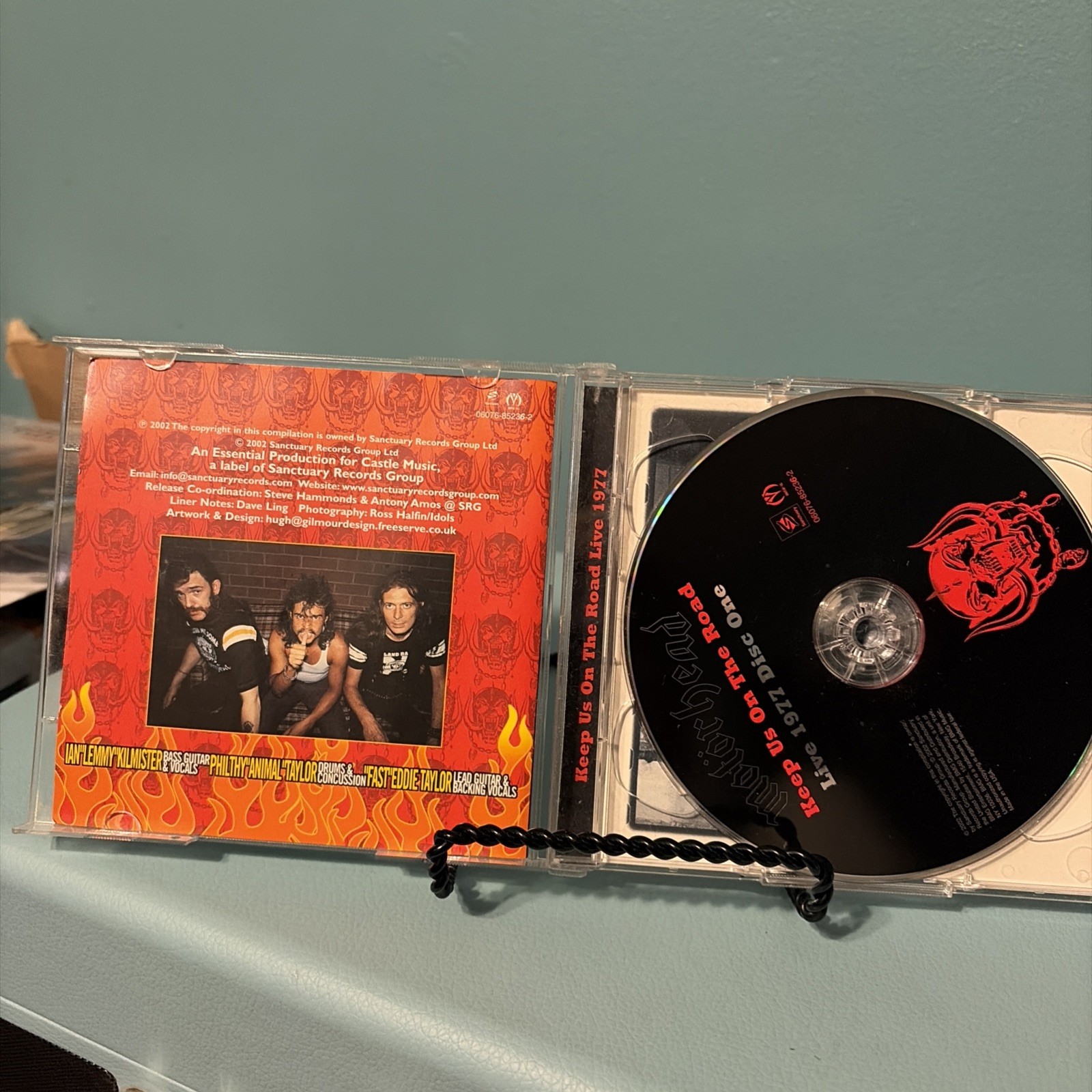 MOTORHEAD Keep Us on the Road: Live 1977 - Castle 2-Disc CD Set (2002) VGC