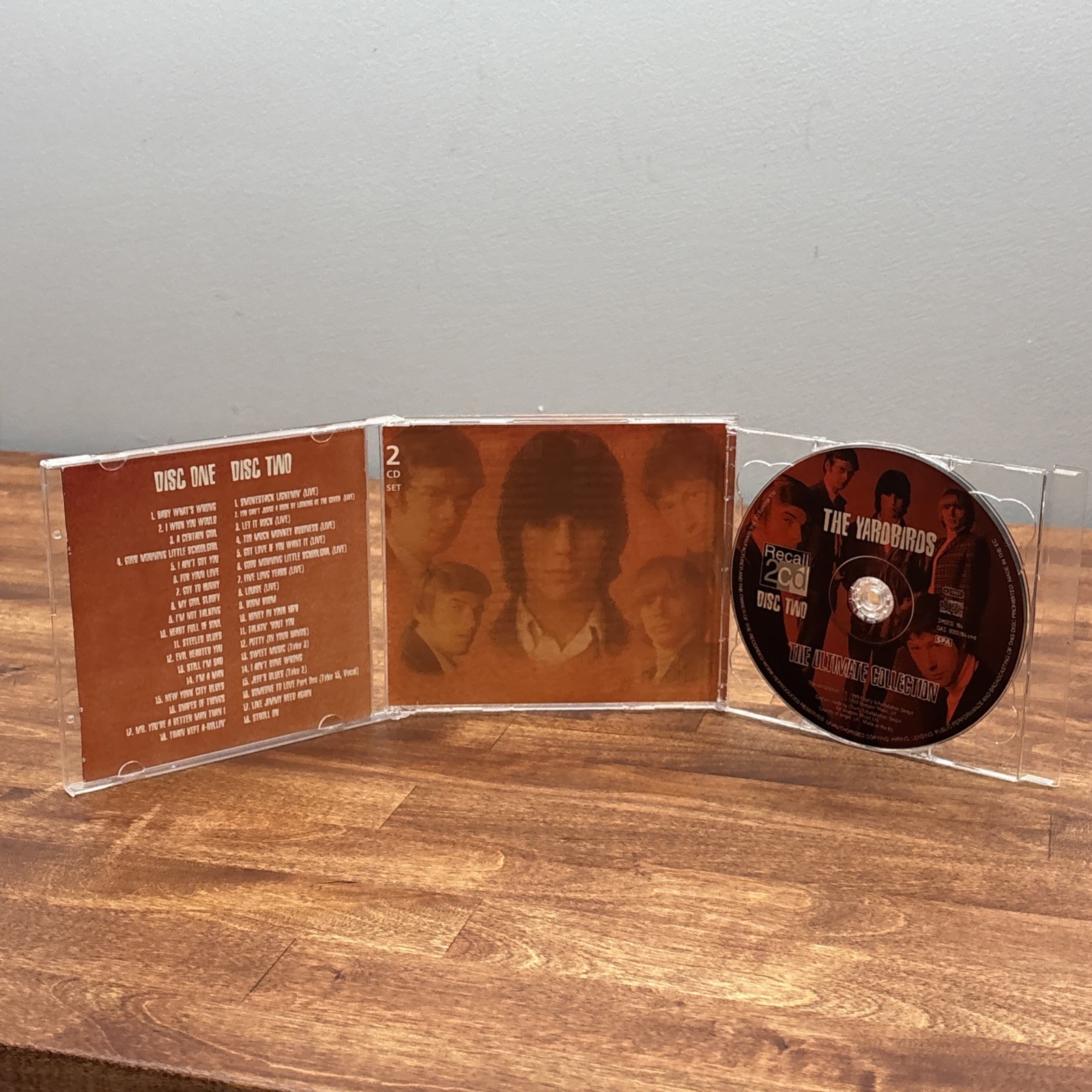 The Yardbirds The Ultimate Collection 2 CD Set 1999