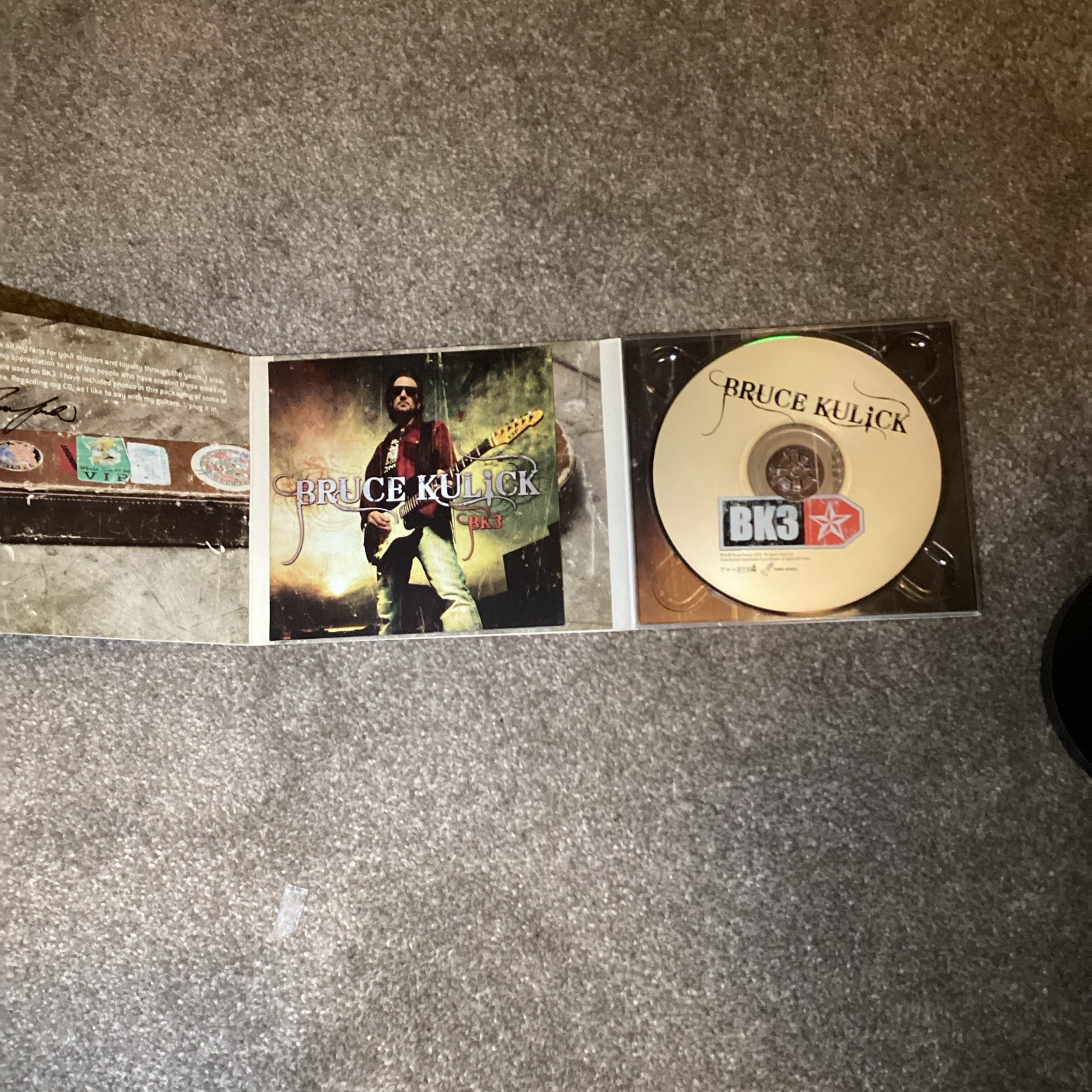 Bruce Kulick BK3 CD Rock Album 2010 Twenty4 Records Digipak Jeremy Rubolino