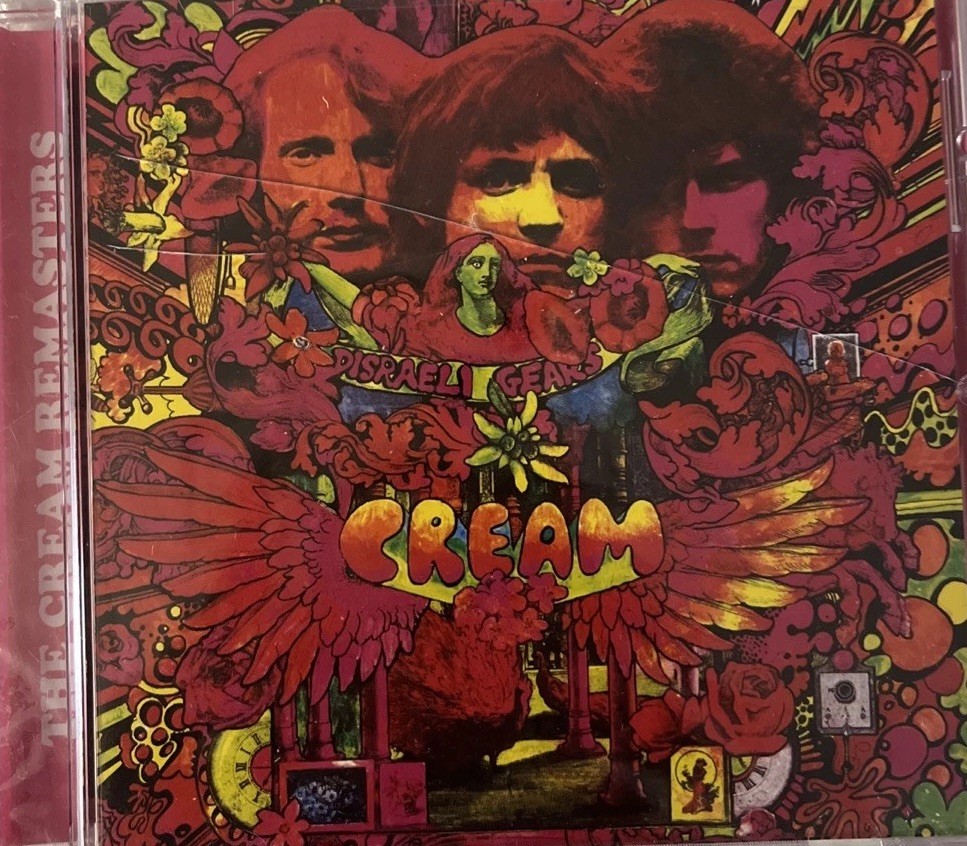 Disraeli Gears by Cream (CD,Polydor)Sealed W/ Sec Tab, Remastered