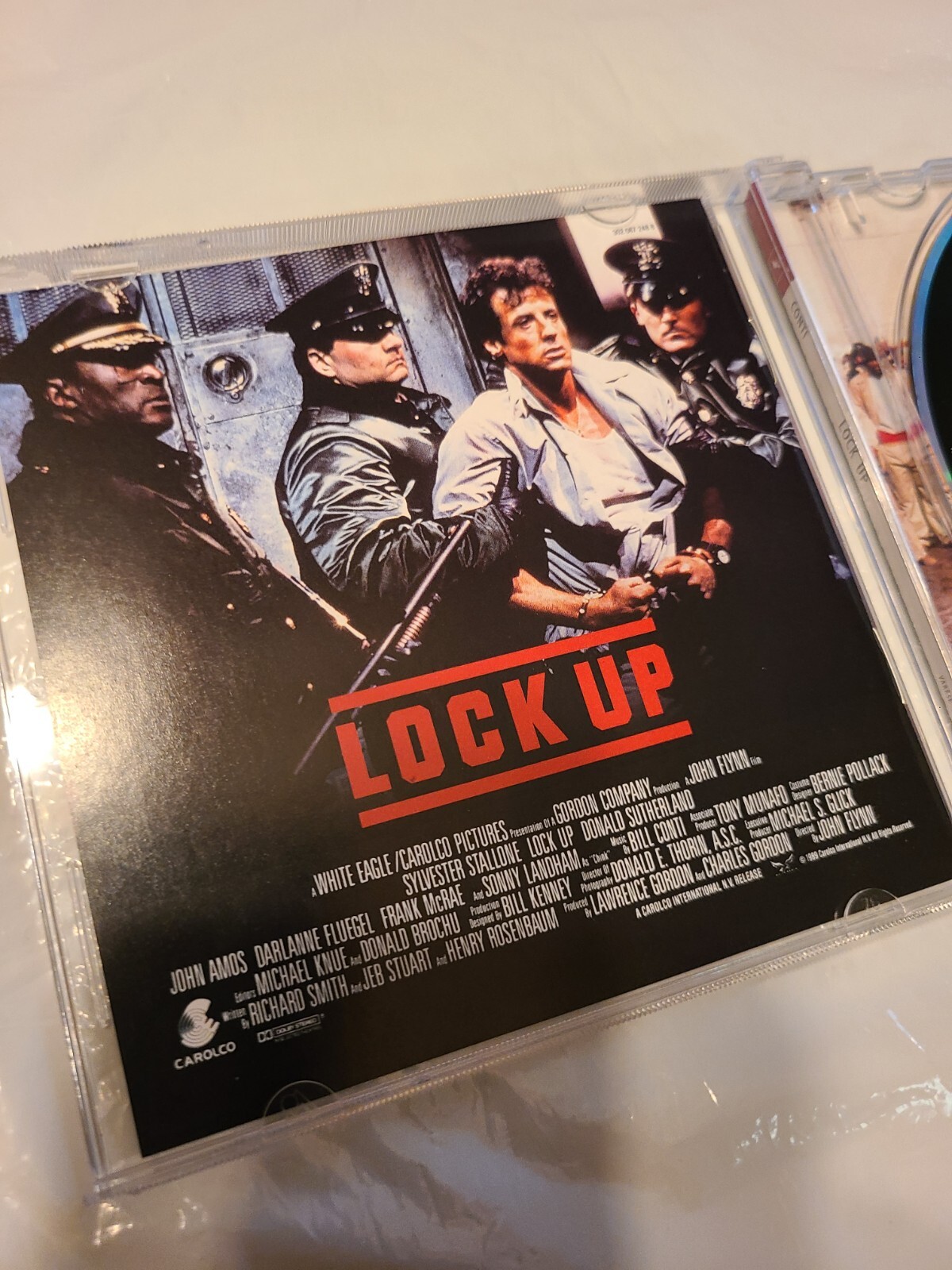 LOCK UP Soundtrack CD, Bill Conti, Varese, Limited=1500, 030206724882, 18-Tracks
