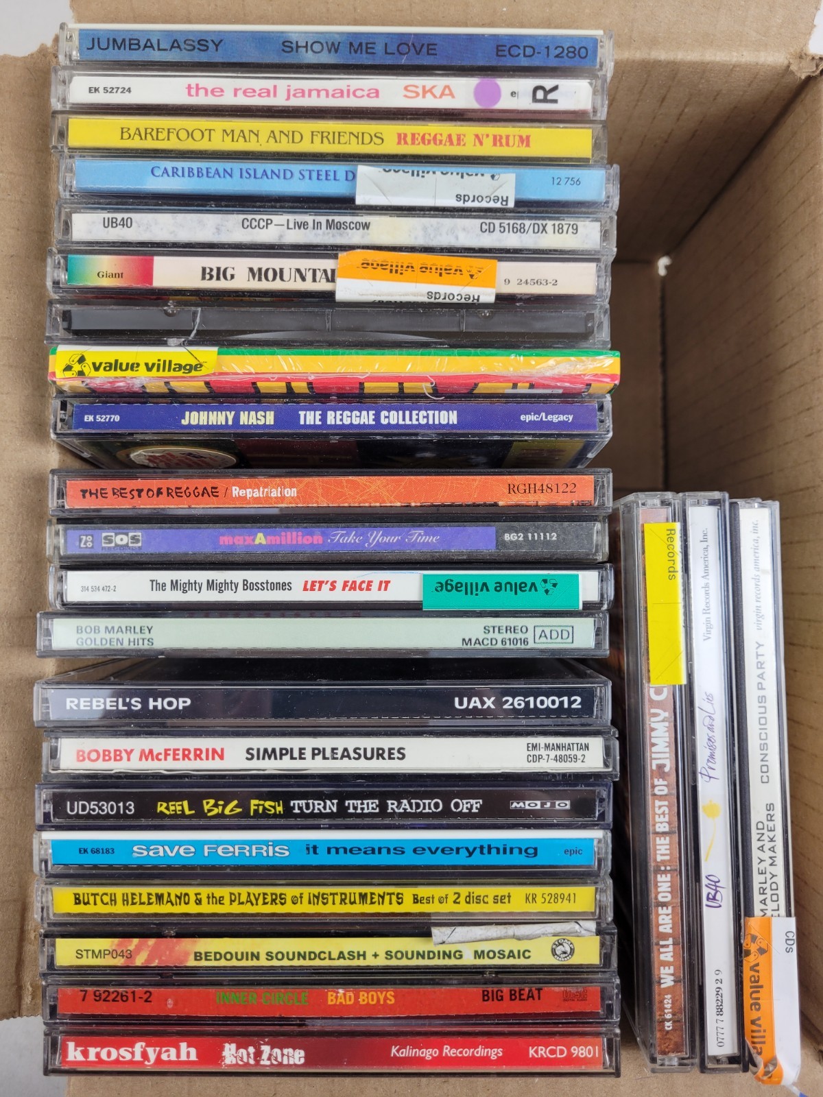 Lot 20+ Reggae Ska CDs Dub Rocksteady Marley Specials Madness UB40 *FREE SHIP*