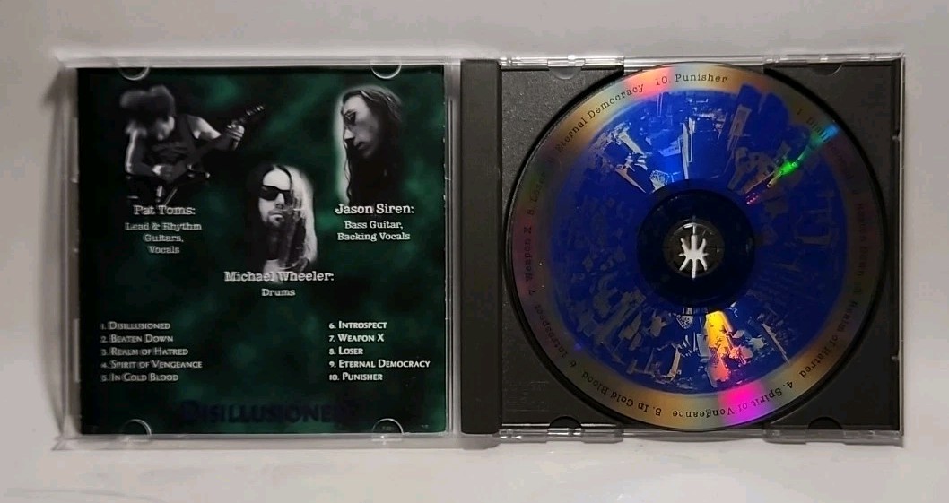 Punisher - Disillusioned (Cd 1998 Rare OOP Thrash USA) 6221